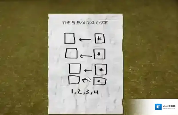 深入后室第一层密码和需要搜寻的物资