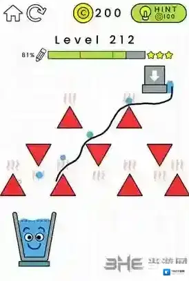 快乐玻璃杯212关怎么过 HappyGlass第212关三星通关攻略