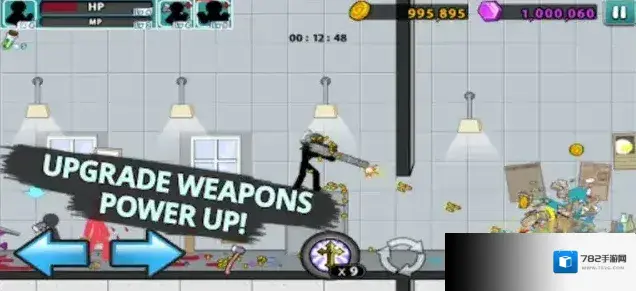 愤怒的火柴人5点击