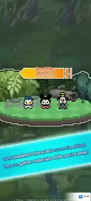 迪士尼像素冒险玩家