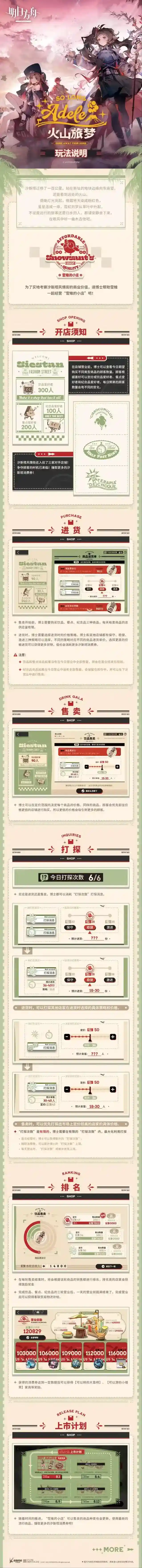 明日方舟「火山旅梦」活动内容前瞻