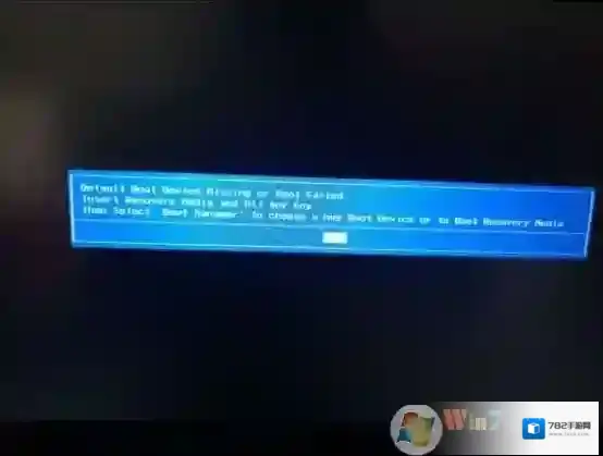 电脑Default Boot Device Missing or Boot Failed解决方法