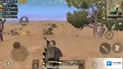 绝地求生:刺激战场沙漠地图