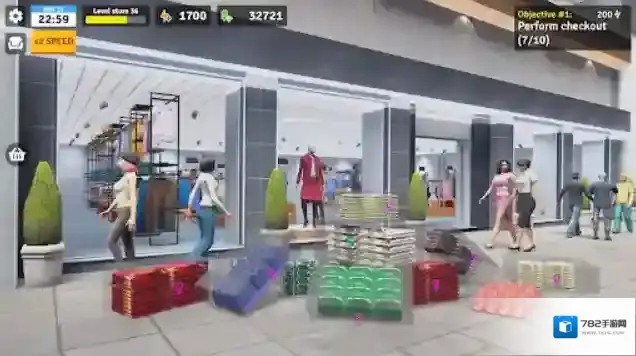 服装店模拟器货柜