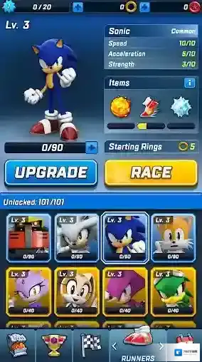 索尼克力量速度之战等你