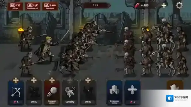 国王之血防御卡牌