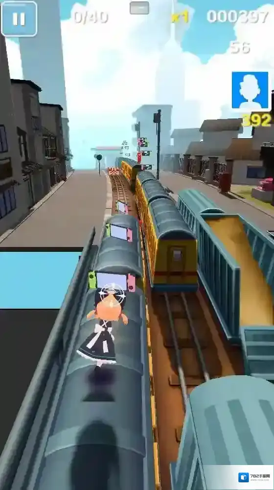 蔚蓝跑酷跑酷游戏