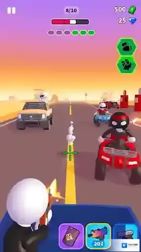 公路神枪手汽车