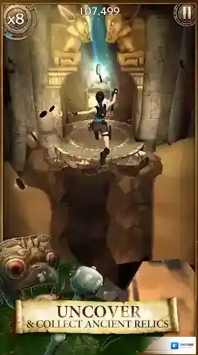 劳拉遗迹逃亡关卡