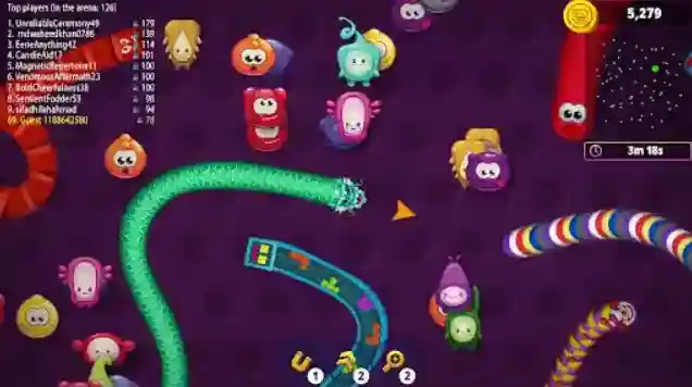 蠕虫大作战属性