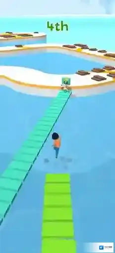 搭个桥快跑木块