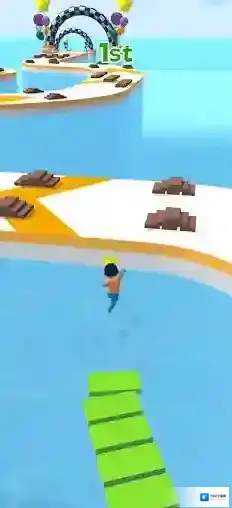 搭个桥快跑木板