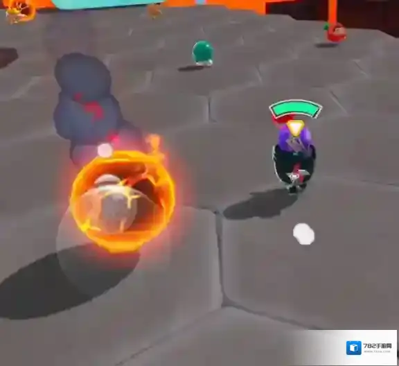 蛋仔派对火山爆发通关方法