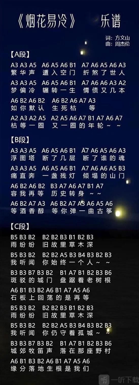 原神乐谱