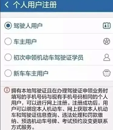 交管12123车辆