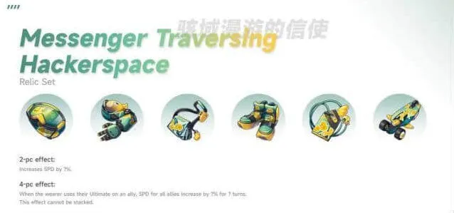 穿越黑客空间的信使遗器介绍崩坏星穹铁道