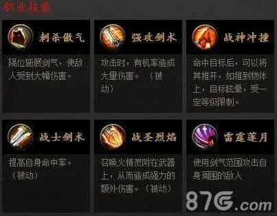军团三大职业选择解析