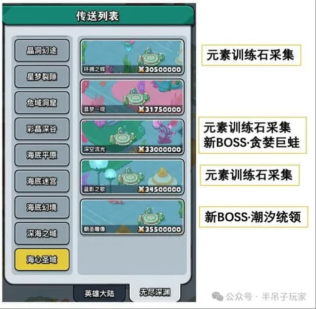 一路海心圣域地图攻略详解