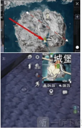 和平精英极光堡位置详细一览
