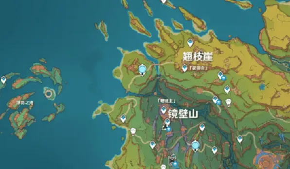 《原神》5.2新地图爆料：镜壁山与翘枝崖