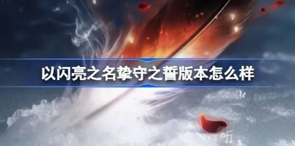 以闪亮之名挚守之誓版本最全说明