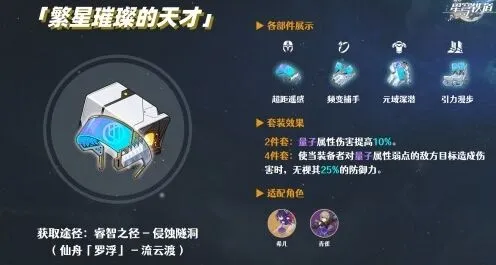 崩坏星穹铁道archer遗器搭配方法