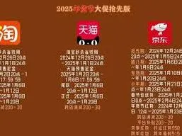 《抖音》2025年满减活动具体时间安排详解
