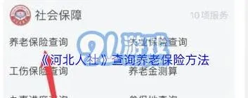 微信查询养老金步骤详解