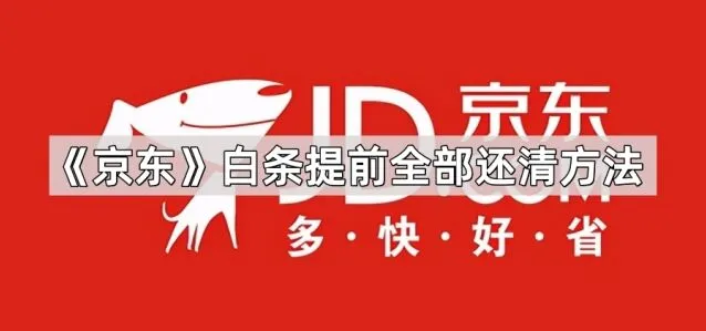 京东：白条提前全部还清方法详细步骤