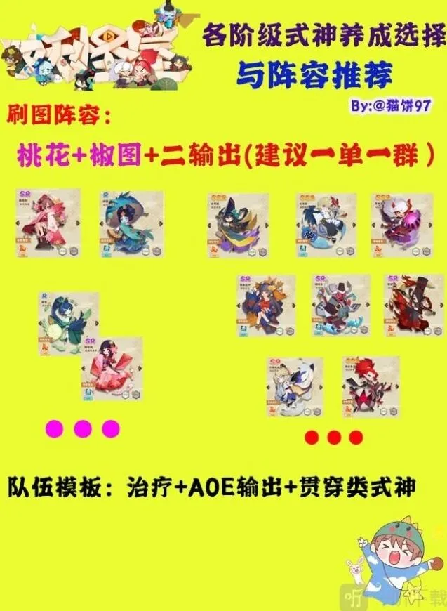 《阴阳师》平民刷图阵容推荐