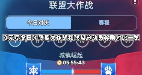无尽冬日联盟活动奖励对比完整指南