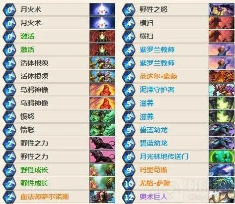 炉石传说九月上分卡组集锦分享