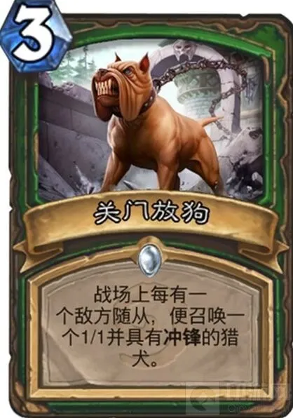 炉石传说：什么卡最接近关门放狗