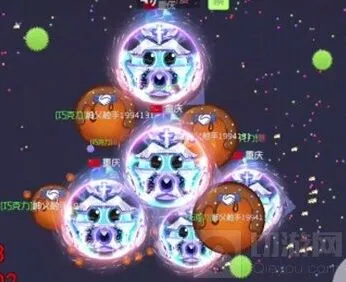 球球大作战：极光之幻搭配守护天使截图赏析