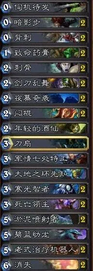 炉石传说爆牌贼卡组详细攻略