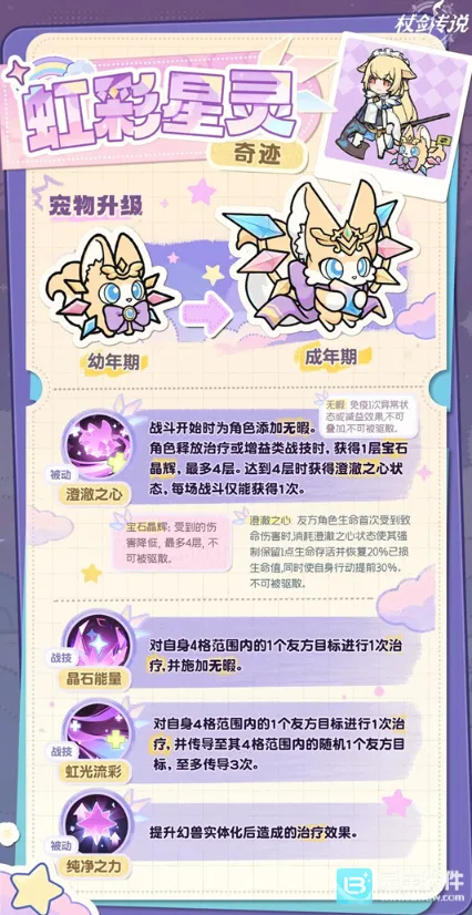 《杖剑传说》虹彩星灵测评指南