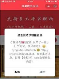 小红书水印