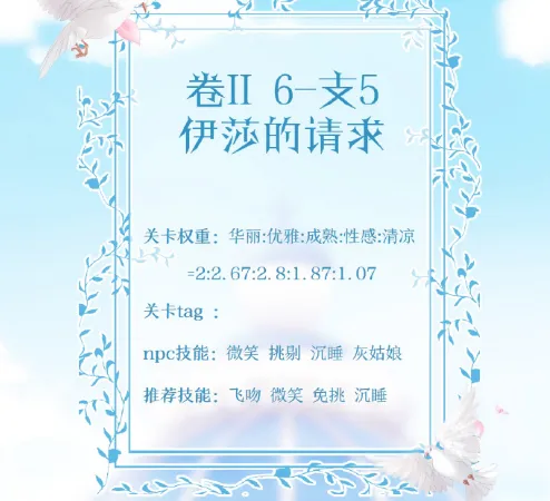 奇迹暖暖伊莎的请求高分S搭配全流程