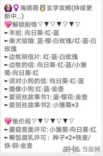 动物餐厅海德薇信件获得方法教程