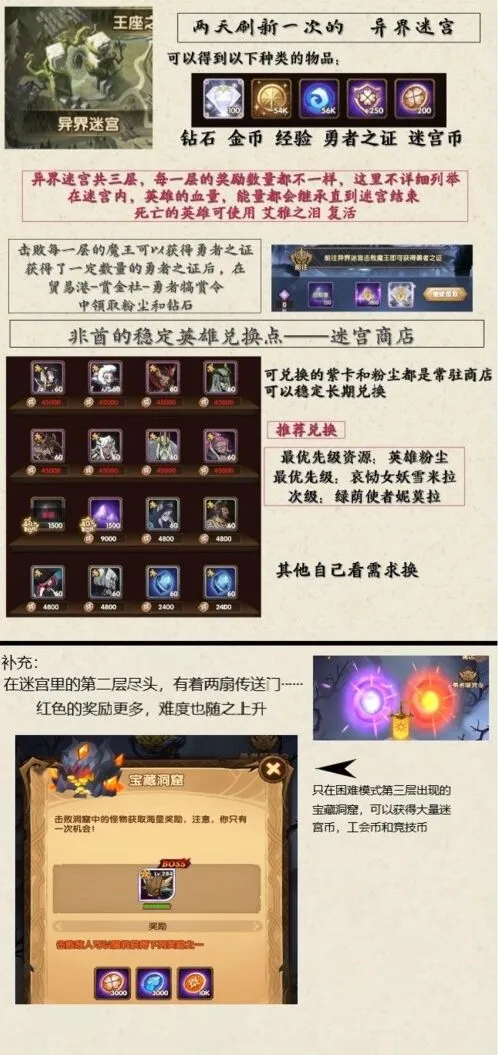 《剑与远征》异界迷宫换人教学
