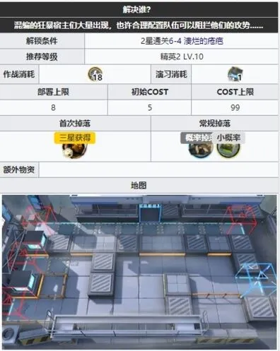 明日方舟第六章第五关卡三星攻略
