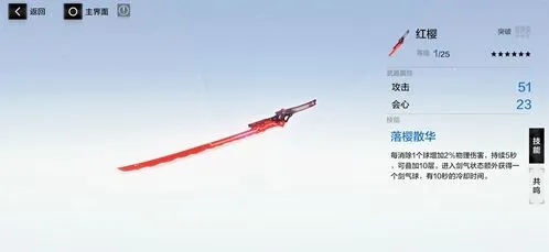 战双帕弥什红樱共鸣技能与属性分析