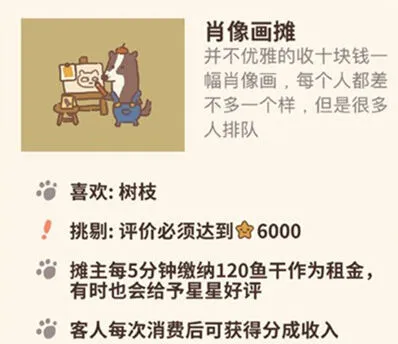 动物餐厅肖像画摊到访攻略