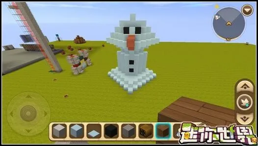迷你世界雪人制作方法技巧