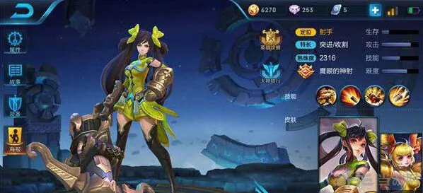 王者荣耀孙尚香和李元芳强度对比分析