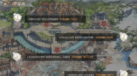 时空中的绘旅人罗夏线攻略详解