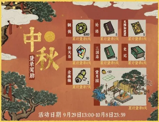江南百景图中秋国庆活动攻略 新角色赵明诚详解