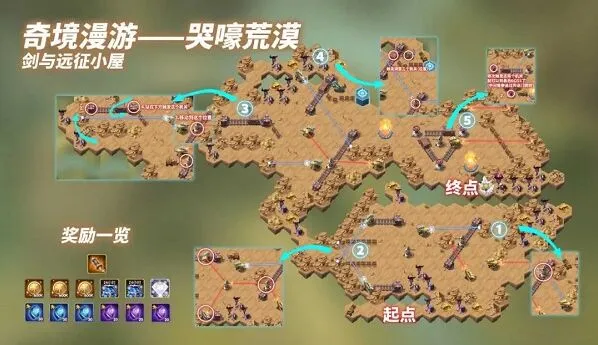 剑与远征主神试炼哭嚎荒漠攻略
