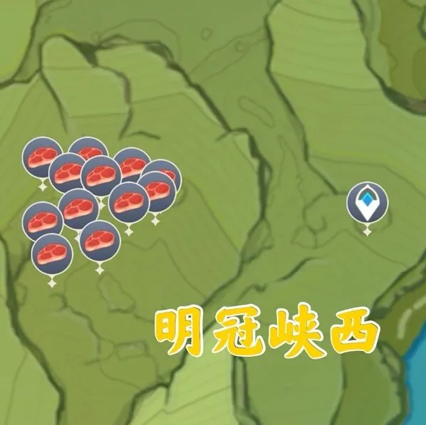 原神兽肉快速收集攻略