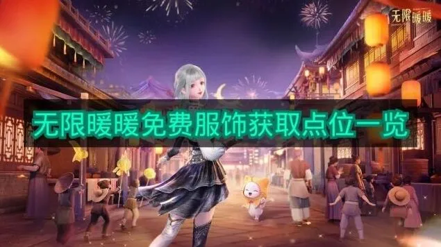 无限暖暖白嫖服饰位置全览
